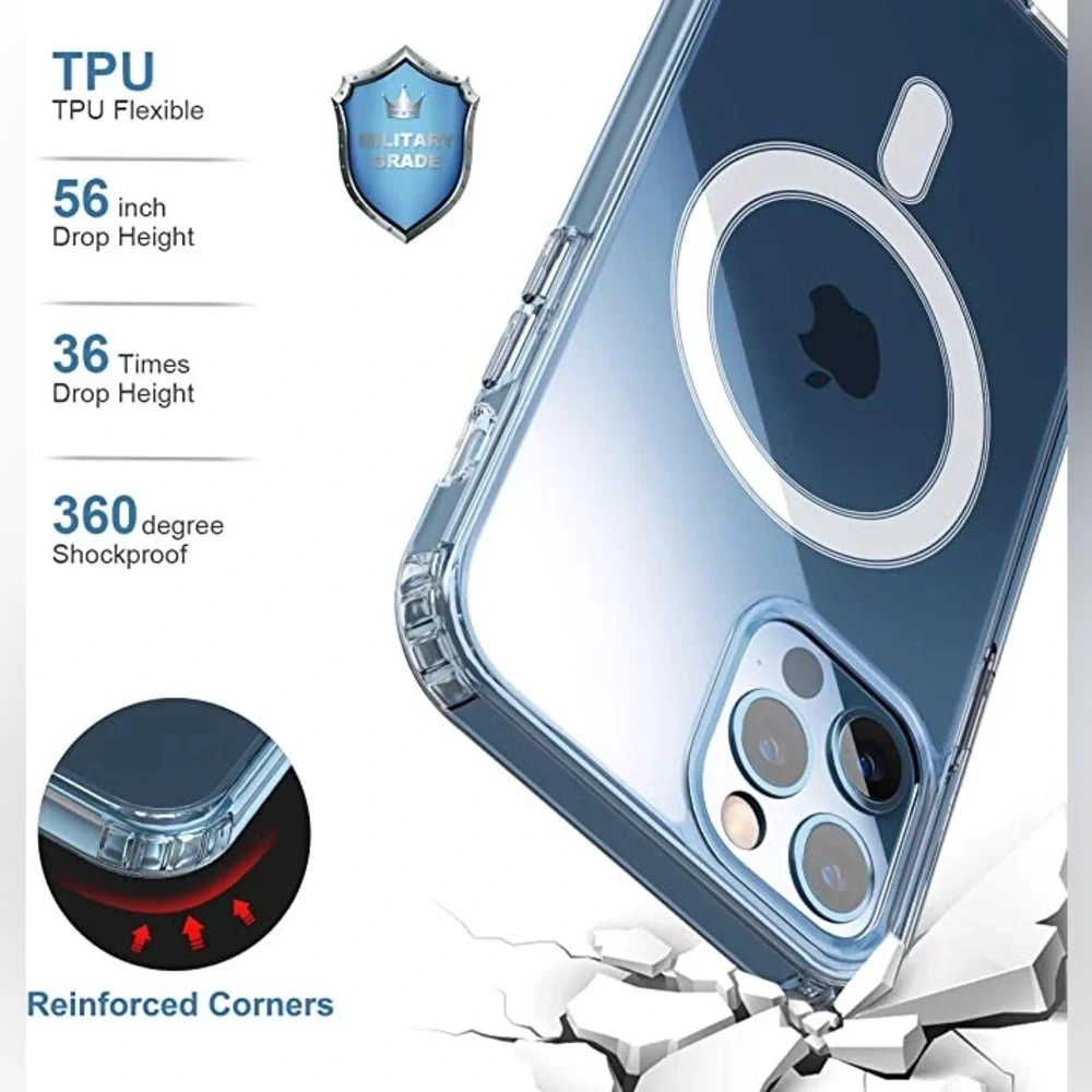 Magnetic Clear IPhone Case